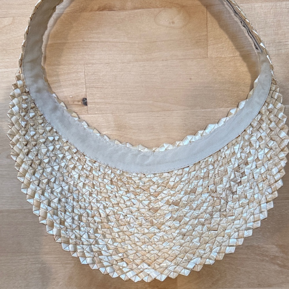 Beach Riot Straw Braided Visor OS - Picture 4 of 4